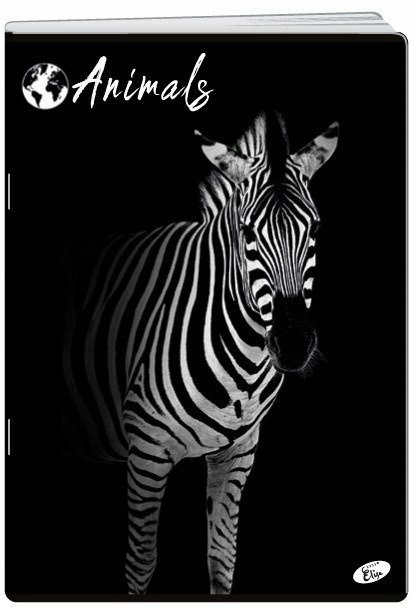 Zeszyt A4 60k linia okładka miękka ANIMALS EL-M12-060-LA4 ELISA Zeszyt A4 60k linia okładka miękka ANIMALS EL-M12-060-LA4 ELISA