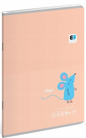 Zeszyt A5 16k 3linia B&B Kids Pastel INTERDRUK Zeszyt A5 16k 3linia B&B Kids Pastel INTERDRUK