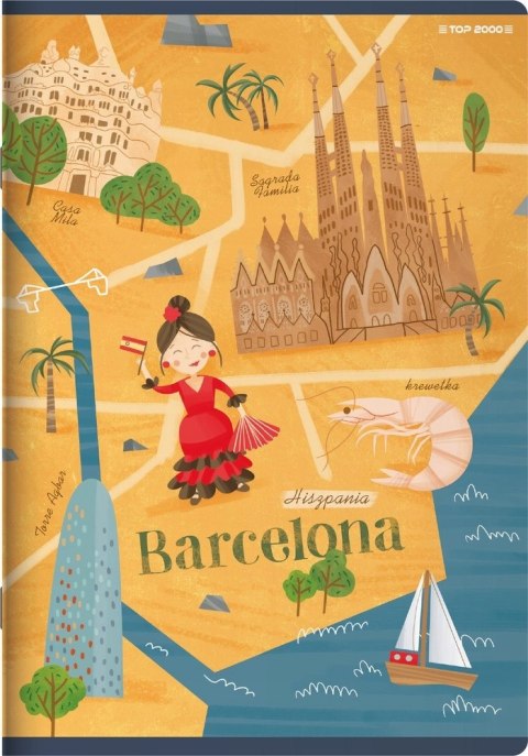 Zeszyt A5 32k kratka CITIES OF THE WORLD 400157668 TOP 2000 Zeszyt A5 32k kratka CITIES OF THE WORLD 400157668 TOP 2000