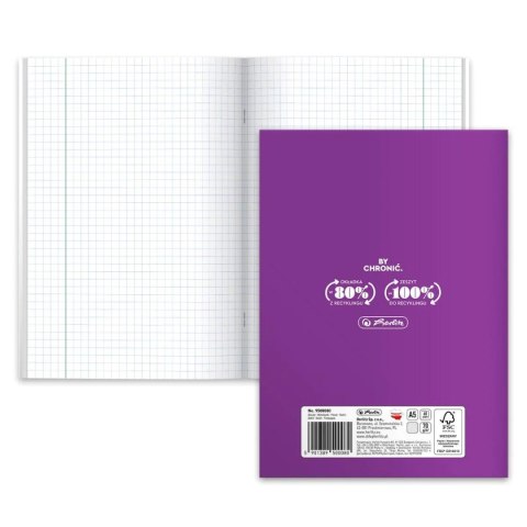 Zeszyt szkolny przedmiotowy A5 60 kartek w kratkę 70g FIZYKA 9500080 HERLITZ Zeszyt szkolny przedmiotowy A5 60 kartek w kratkę 70g FIZYKA 9500080 HERLITZ