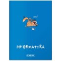 Zeszyt szkolny przedmiotowy A5 60 kartek w kratkę 70g INFORMATYKA 9500097 HERLITZ