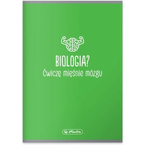 Zeszyt szkolny przedmiotowy A5 60 kartek w kratkę 70g BIOLOGIA 9577404 HERLITZ Zeszyt szkolny przedmiotowy A5 60 kartek w kratkę 70g BIOLOGIA 9577404 HERLITZ