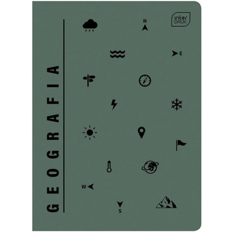 Zeszyt A5 60k kratka GEOGRAFIA INTERDRUK Zeszyt A5 60k kratka GEOGRAFIA INTERDRUK