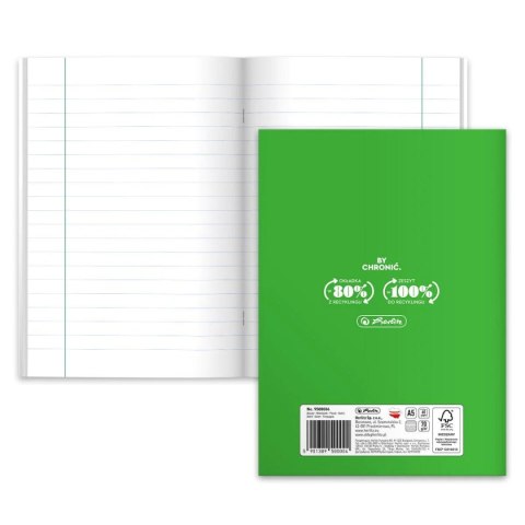 Zeszyt szkolny A5 60 kartek w linie 70g JĘZYK POLSKI 9500004 HERLITZ Zeszyt szkolny A5 60 kartek w linie 70g JĘZYK POLSKI 9500004 HERLITZ