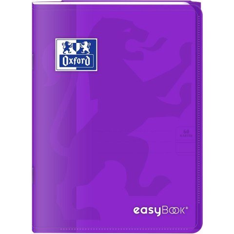 Zeszyt A5 60k linia 90g PP EASYBOOK 400146694 OXFORD Zeszyt A5 60k linia 90g PP EASYBOOK 400146694 OXFORD