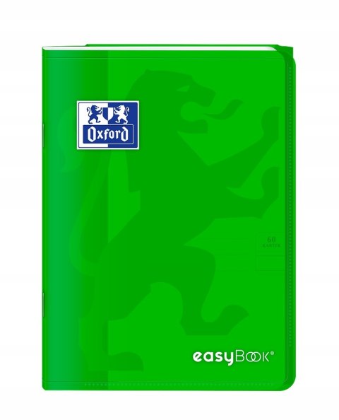 Zeszyt A5 60k linia 90g PP EASYBOOK 400146694 OXFORD Zeszyt A5 60k linia 90g PP EASYBOOK 400146694 OXFORD