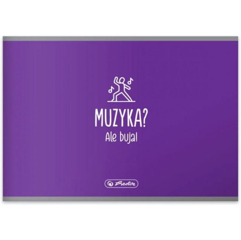 Zeszyt do nut A5 16k MUZYKA 9583493 HERLITZ Zeszyt do nut A5 16k MUZYKA 9583493 HERLITZ