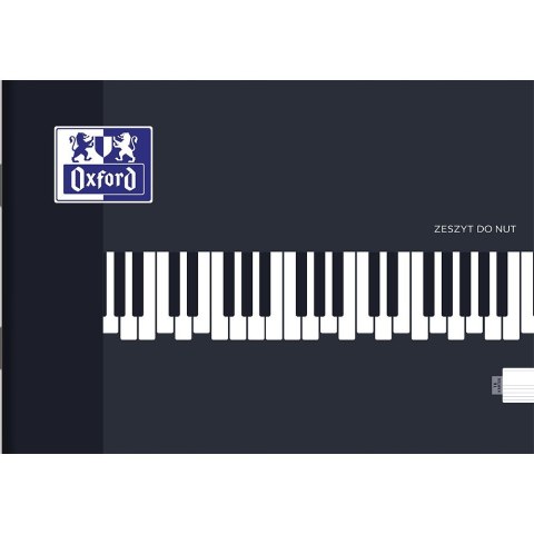 Zeszyt do nut A5 16k pięciolinia 400175624 OXFORD Zeszyt do nut A5 16k pięciolinia 400175624 OXFORD