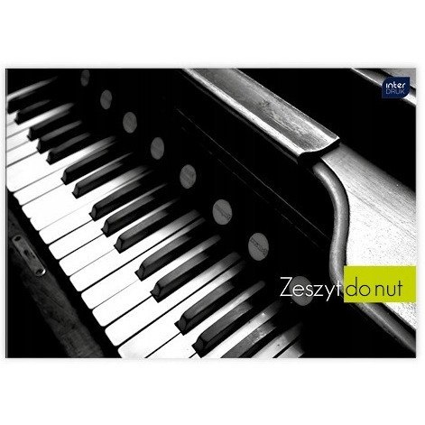 Zeszyt do nut A5 16kartek INTERDRUK Zeszyt do nut A5 16kartek INTERDRUK