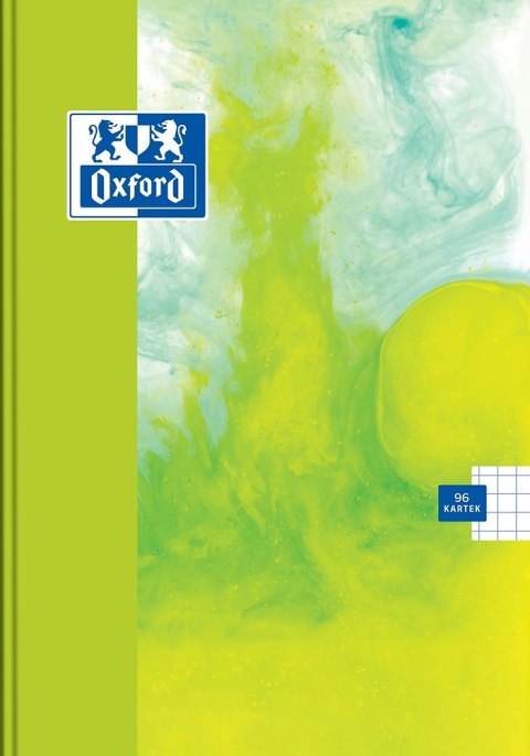 Zeszyt szkolny z twardą okładką A5 Brulion 96 kartek w kratkę PAINT 400170338 OXFORD Zeszyt szkolny z twardą okładką A5 Brulion 96 kartek w kratkę PAINT 400170338 OXFORD
