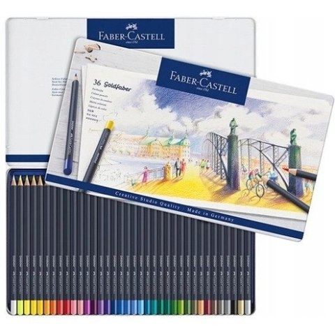 Kredki GOLDFABER 36kol. op.metal. 114736 FC Kredki GOLDFABER 36kol. op.metal. 114736 FC