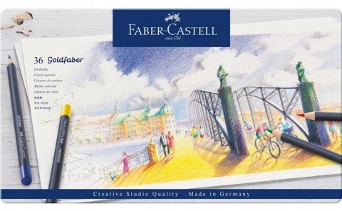Kredki GOLDFABER 36kol. op.metal. 114736 FC Kredki GOLDFABER 36kol. op.metal. 114736 FC