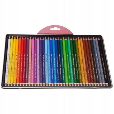 Kredki POLYCOLOR 36 kolorów opakowanie metalowe 3825 KOH-I-NOOR Kredki POLYCOLOR 36 kolorów opakowanie metalowe 3825 KOH-I-NOOR