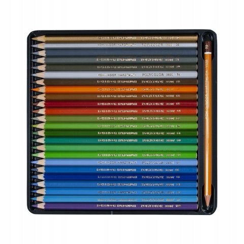 Kredki POLYCOLOR 72 kolory 3837 KOH-I-NOOR Kredki POLYCOLOR 72 kolory 3837 KOH-I-NOOR