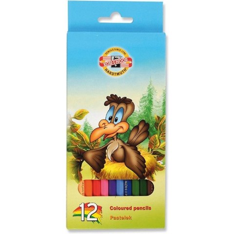 Kredki szkolne 12 kol. SZOP 3552 KOH-I-NOOR Kredki szkolne 12 kol. SZOP 3552 KOH-I-NOOR