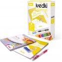 Zestaw kredek+ołówek+kurs wysowania CB8-24 PENTEL