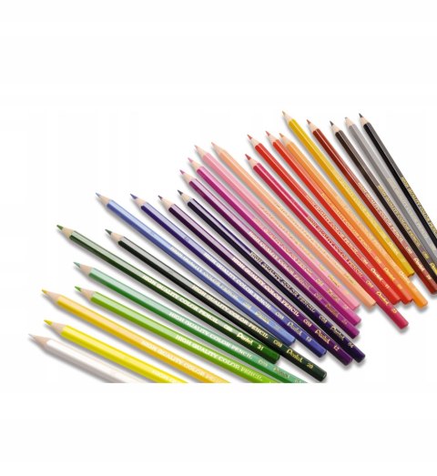Zestaw kredek+ołówek+kurs wysowania CB8-24 PENTEL Zestaw kredek+ołówek+kurs wysowania CB8-24 PENTEL