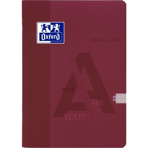 Zeszyt A5 60k kratka 90g JĘZYK ANGIELSKI 400175613 OXFORD Zeszyt A5 60k kratka 90g JĘZYK ANGIELSKI 400175613 OXFORD