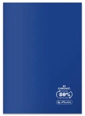 Zeszyt szkolny A4 60 kartek w kratkę 70g ECO PP Colors 9552381 HERLITZ Zeszyt szkolny A4 60 kartek w kratkę 70g ECO PP Colors 9552381 HERLITZ