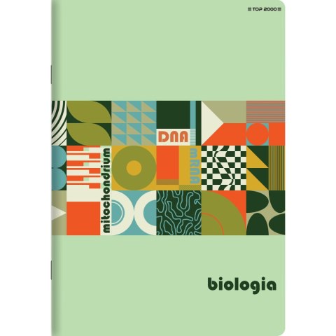 Zeszyt A5 60k kratka 70g ze ściągami BIOLOGIA 400169460 TOP 2000 Zeszyt A5 60k kratka 70g ze ściągami BIOLOGIA 400169460 TOP 2000
