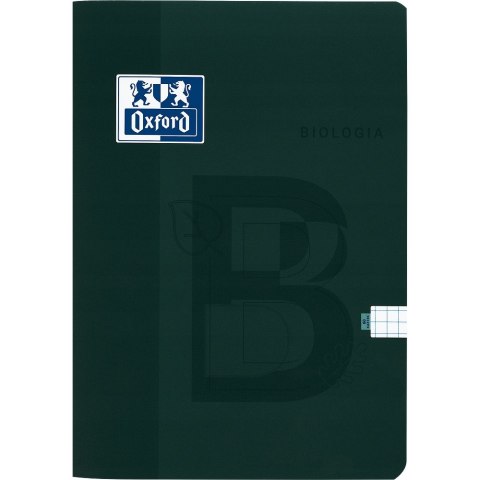 Zeszyt A5 60k kratka 90g BIOLOGIA 400175637 OXFORD Zeszyt A5 60k kratka 90g BIOLOGIA 400175637 OXFORD