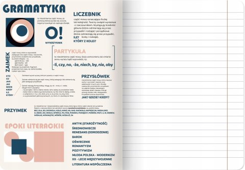 Zeszyt A5 60k linia 70g ze ściągami JĘZYK POLSKI 400169454 TOP 2000 Zeszyt A5 60k linia 70g ze ściągami JĘZYK POLSKI 400169454 TOP 2000