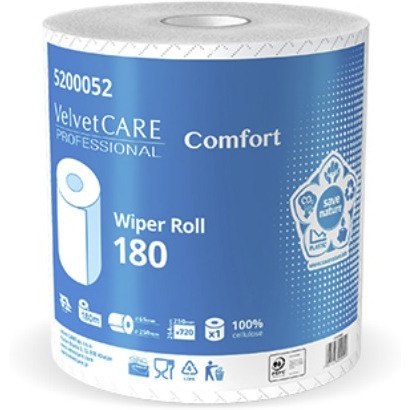 Czyściwo AFH VELVETCare białe 180m 2warstwy 100%celulozy 5220108/5200052 Czyściwo AFH VELVETCare białe 180m 2warstwy 100%celulozy 5220108/5200052