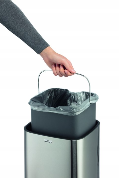 Kosz na śmieci NO TOUCH 12L z czujnikiem ruchu 342123 DURABLE Kosz na śmieci NO TOUCH 12L z czujnikiem ruchu 342123 DURABLE