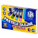 Pastele olejne zestaw 12 kolorów kredki 313112001 ASTRA