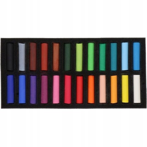 Kredki pastele suche połówki 24 kolory 8544 TOISON DOR KOH-I-NOOR Kredki pastele suche połówki 24 kolory 8544 TOISON DOR KOH-I-NOOR