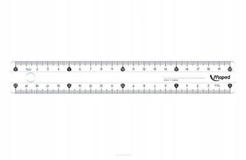 Linijka MAPED CLASSIC 20cm 146112 Linijka MAPED CLASSIC 20cm 146112