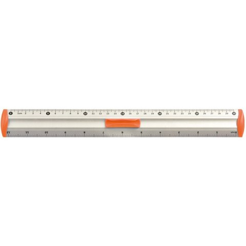 Linijka aluminiowa 30cm uchwyt pomarańczowy BL040-PC TETIS Linijka aluminiowa 30cm uchwyt pomarańczowy BL040-PC TETIS
