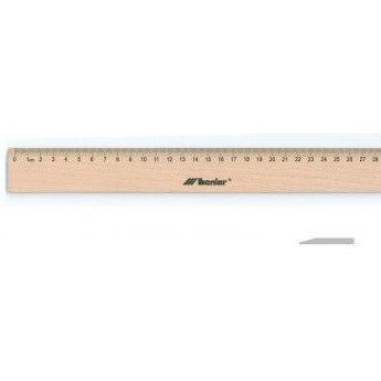 Linijka drewniana 50cm 30064 LENIAR Linijka drewniana 50cm 30064 LENIAR