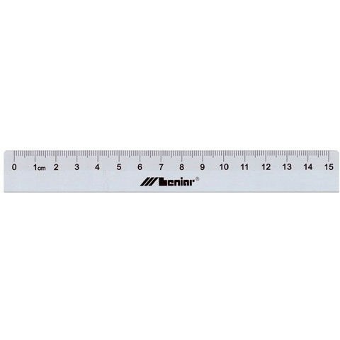 Linijka metalowa 15cm 30403 LENIAR Linijka metalowa 15cm 30403 LENIAR
