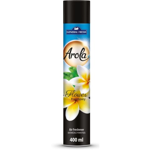 Odświeżacz powietrza AROLA Spray 400ml kwiat GENERAL FRESH Odświeżacz powietrza AROLA Spray 400ml kwiat GENERAL FRESH