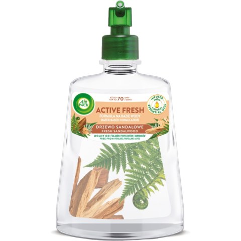 Odświeżacz wkład AIR WICK Active Fresh 228ml Drzewo Sandałowe *10080 Odświeżacz wkład AIR WICK Active Fresh 228ml Drzewo Sandałowe *10080
