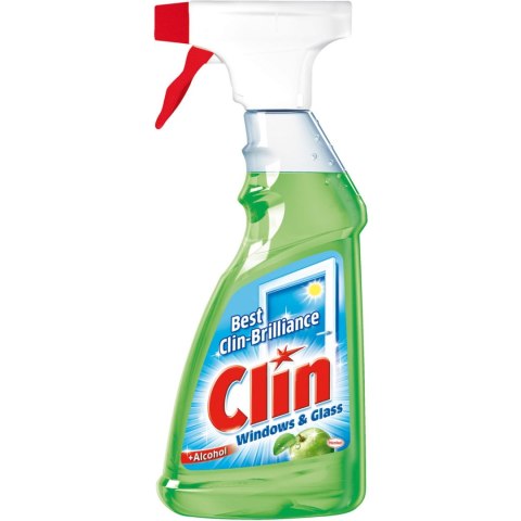 Płyn do szyb CLIN 500ml z rozpylaczem JABŁKO+ALKOHOL Płyn do szyb CLIN 500ml z rozpylaczem JABŁKO+ALKOHOL