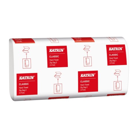 Ręcznik ZZ KATRIN biały 2w 20x150listków CLASSIC 65944/431468/36180 karton Ręcznik ZZ KATRIN biały 2w 20x150listków CLASSIC 65944/431468/36180 karton
