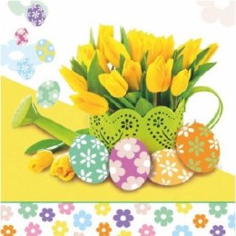 Serwetki Wielkanocne do koszyczka 33x33cm papierowe 20 sztuk na stół WN-064 AHA