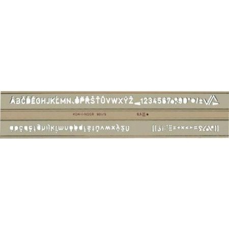 Szablon CYFROWO-LITEROWY 2.0 748014 KOH-I-NOOR Szablon CYFROWO-LITEROWY 2.0 748014 KOH-I-NOOR