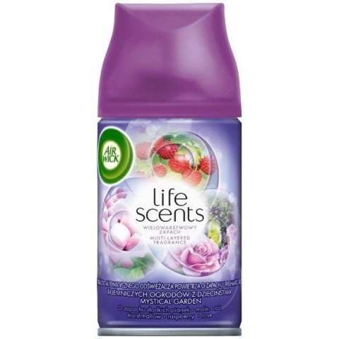 Wkład do odświeżacza AIR WICK Freshmatic 250ml Tajemnicze Ogrody/Musująca róża z maliną Wkład do odświeżacza AIR WICK Freshmatic 250ml Tajemnicze Ogrody/Musująca róża z maliną