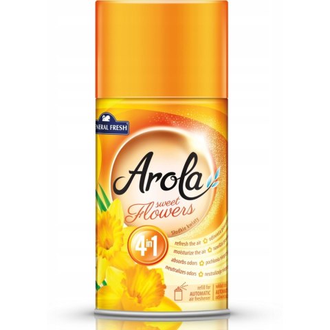 Wkład do odświeżacza AROLA 250ml słodkie kwiaty GENERAL FRESH Wkład do odświeżacza AROLA 250ml słodkie kwiaty GENERAL FRESH