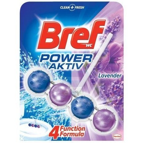 Zawieszka WC BREF POWER AKTIV 50g kulki Lawenda Zawieszka WC BREF POWER AKTIV 50g kulki Lawenda