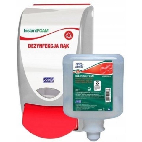 Zestaw DEB! InstantFOAM wkład 1l+dozownik Zestaw DEB! InstantFOAM wkład 1l+dozownik