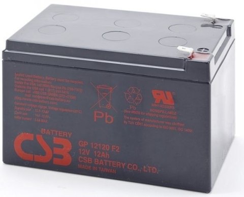 AKUMULATOR GP12120F2 12V 12Ah AKUMULATOR GP12120F2 12V 12Ah