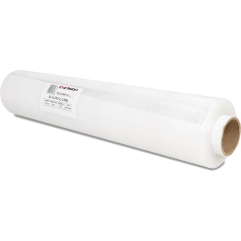 Folia stretch EMERSON 2,5kg netto 23mic przezroczysta fol-str500/23/2.50p Folia stretch EMERSON 2,5kg netto 23mic przezroczysta fol-str500/23/2.50p