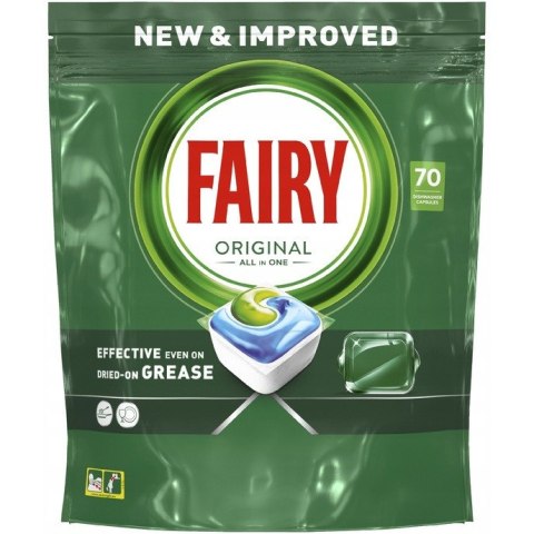 Kapsułki do zmywarki FAIRY ORYGINAL ALL IN ONE (70szt) Kapsułki do zmywarki FAIRY ORYGINAL ALL IN ONE (70szt)
