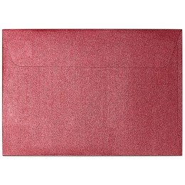 Koperta B7 PEARL czerwony 120g (10szt.) 280517 Galeria Papieru