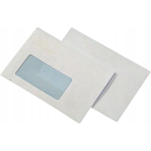 Koperta C6 SK biała 75g.okno lewe 45x90mm samoklejąca (1000szt.)NC 11021300 Koperta C6 SK biała 75g.okno lewe 45x90mm samoklejąca (1000szt.)NC 11021300