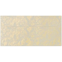 Koperta DL RÓŻE kremowy P 120g. (10szt.) 280105 Galeria Papieru